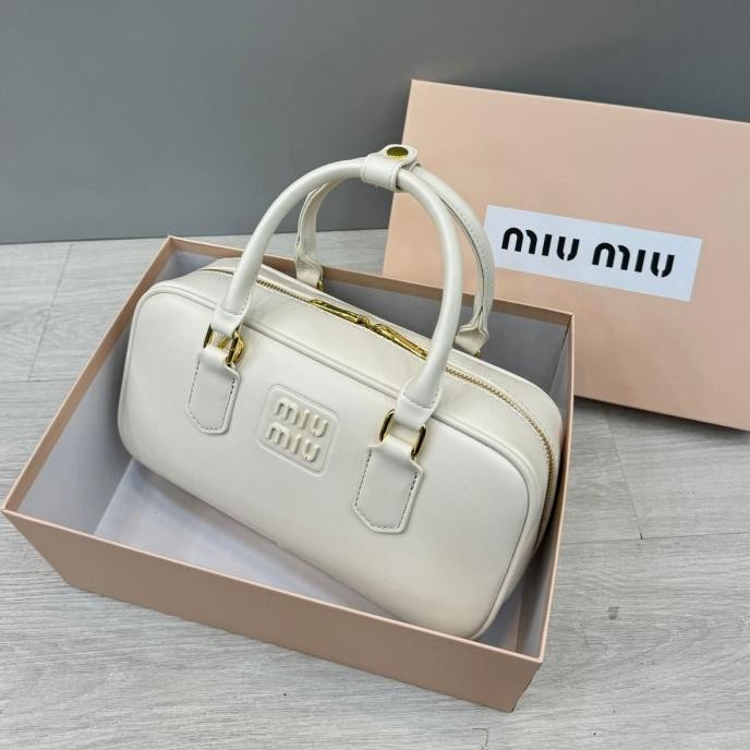 TAS MIU MIU ARCADIE SIZE 27CM WOMEN HANDBAG IMPORT SLINGBAG WANITA PREMIUM AAA QUALITY FREE BOX HT