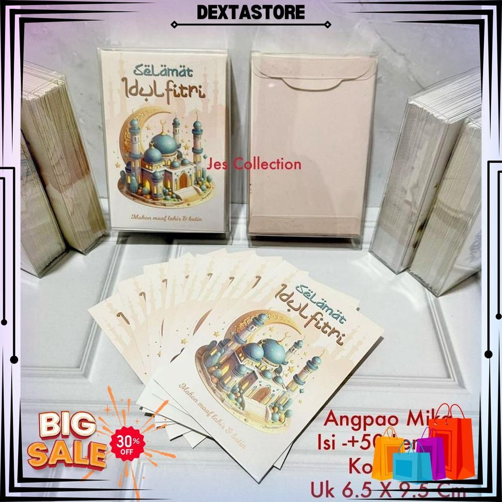 

Amplop Lebaran Idul Fitri Murah Meriah Ready Stock Kotak Mika Isi 50 Lembar Ukuran D Ramadhan Sale