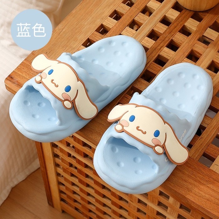 PRODUK TERBATAS SANDAL SENDAL JELLY EMPUK CINNAMOROLL SANRIO KARAKTER. KODE 395