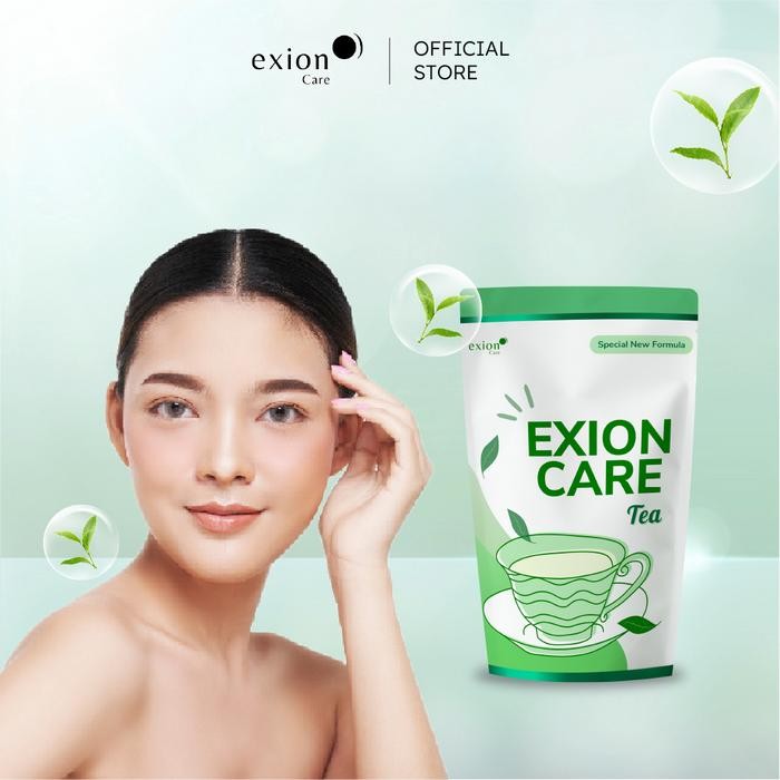 

terbaru !!! exioncare bundle (n) orange series & tea green series (1 pouch - isi 20 tea bag) teh
