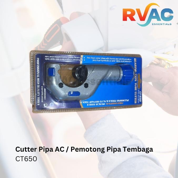 

SIAP KIRIM CUTTER PIPA AC / PEMOTONG PIPA TEMBAGA CT 650 ( PIPA 1/4" SAMPAI 2")