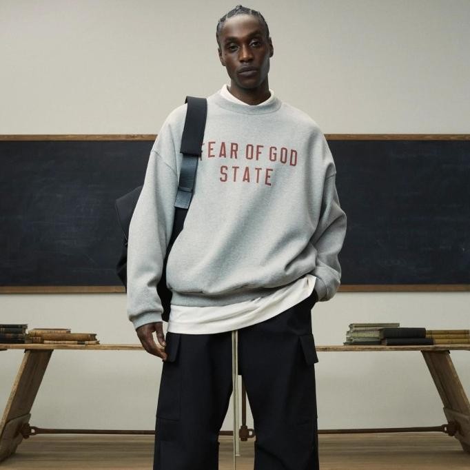 Grosir Fear Of God Essentials State Crewneck Authentic
