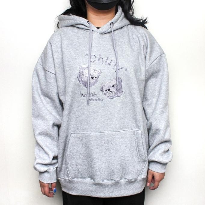 Promo Ambler Bad Bear Melange Hoodie - 100% Original