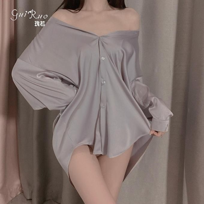 

Baju Sexy Wanita - Lingerie Sexy Premium 1902 - Kemeja Wanita Original