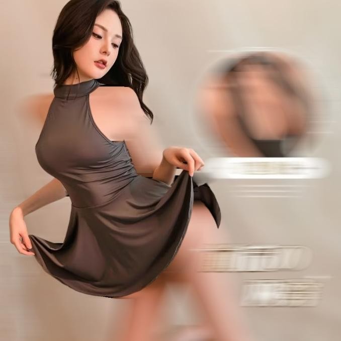 

Lingerie Sexy Wanita Dress Korean Bisa Pakai Bolak Balik F389 Original
