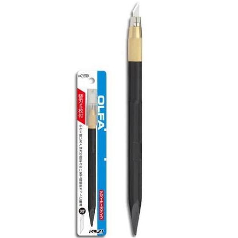 

SIAP KIRIM OLFA ART KNIFE DESIGNERS- BLACK - PEN CUTTER OLFA