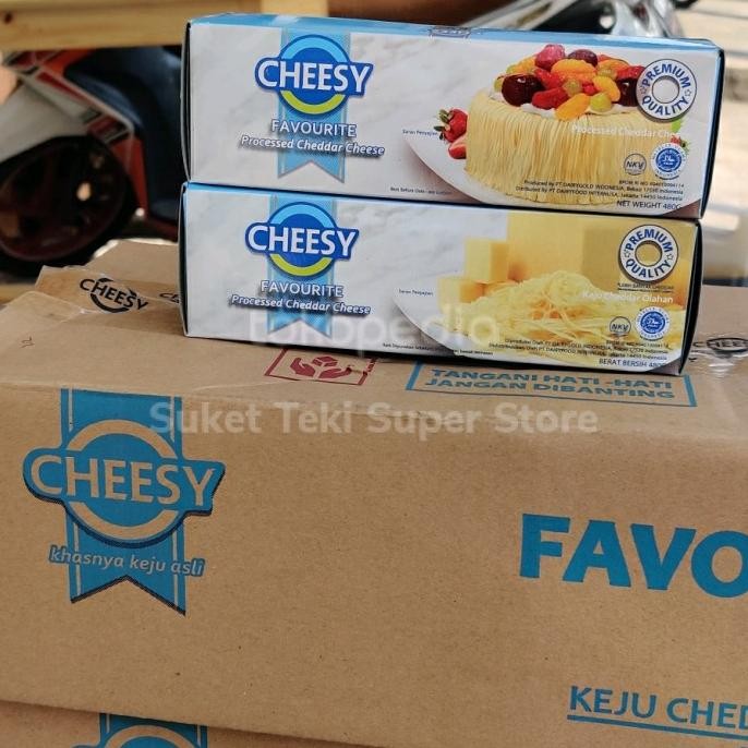 

SIAP KIRIM KEJU CHEDDAR CHEESY FAVOURITE 500GR BEST SELLER MARTABAK