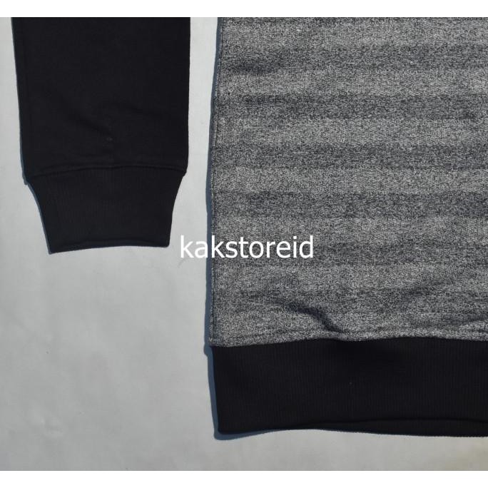 Murah Sweater Pria Details Hitam Sdp 06 Original & Real Picture