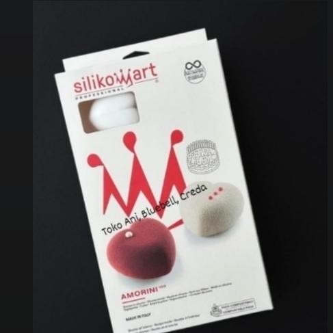 

SIAP KIRIM SILIKOMART SILICONE MOLD AMORINI 100, 63.5MM X 65MM H 38MM, + CUTTER.