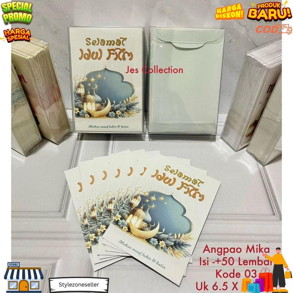 

Amplop Lebaran Idul Fitri (Isi 50Pcs) Amplop Karakter Angpao Lucu D Promo 3.3
