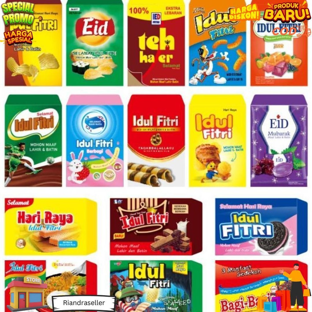 

Amplop Lebaran Angpao Lebaran Motif Snack Motif Atm Viral Angpau Idul Fitri D Promo Puncak