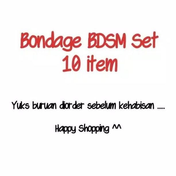 

Lingerie Bondag E 10 Set By Amor Collection Original