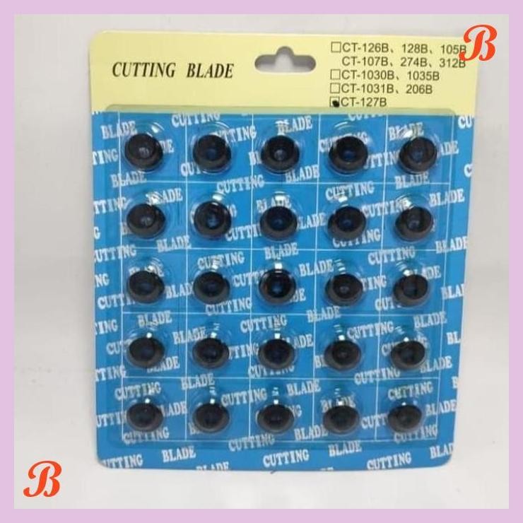 

| KCO | MATA PISAU CUTTER CT-127 ( JUAL PER 25 PCS )