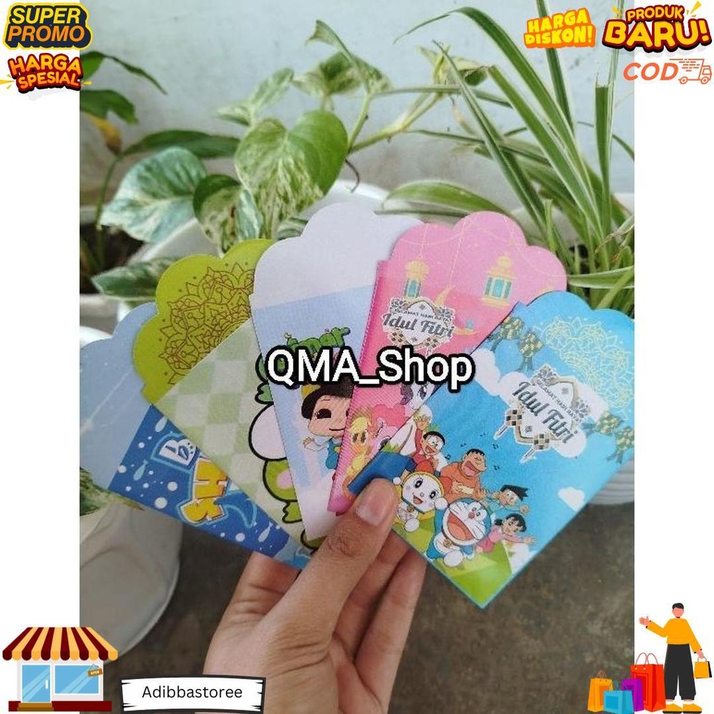 

Amplop Lebaran Kartun Uk Medium (Isi 10 Pcs/Pack) D Promo 3.3