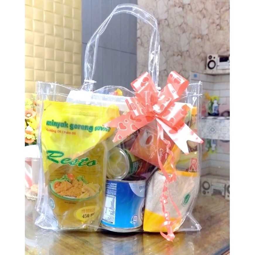 

Paket sembako Custom , Paket Goodie bag sembako , hampers sembako