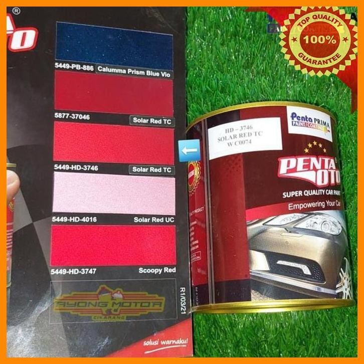 [AMC] CAT PENTA OTO/CAT DUCO PU HD-3746 SOLAR RED TC (MERAH DOFF PCX) 1KG