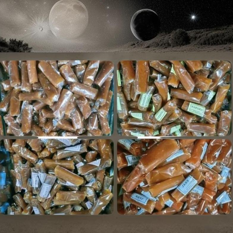 

Jenang Rasa Mix, Nangka,Duren,Wijen,Jahe 1Kg New Product