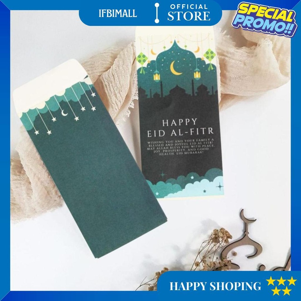 

(Isi 10,20,30,50 Pcs) Amplop Lebaran Idhul Fitri Aesthetic / Amplop Lebaran Idhul Fitri Murah / Angpao Lebaran Uang Tidak Dilipat D Terlaris