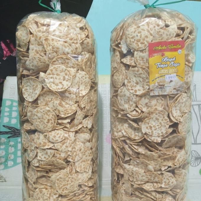

Grosir Keripik Tempe Sagu Original Gurih 2Kg