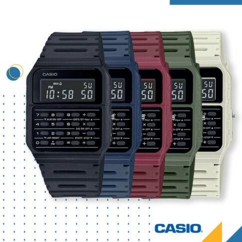 Murah Jam Tangan Calculator Casio Ca-53Wf Series Data Bank Original Murah