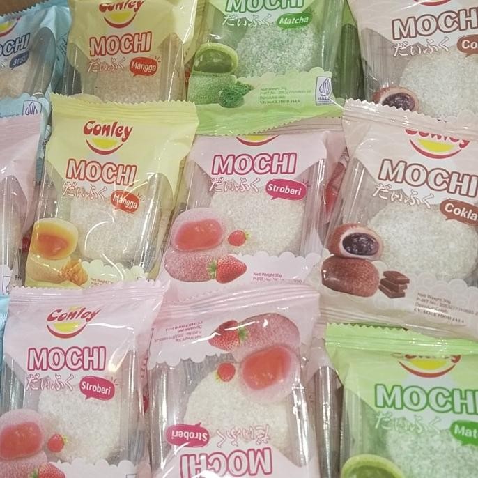 

Murah Termurah !! Viral !! Mochi Conley 1Dus Isi 60Pcs Mixrasa