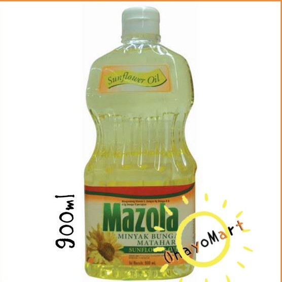 

Mazola Sunflower Oil/ Minyak Bunga Matahari 900Ml {TerlarisBest Seller}