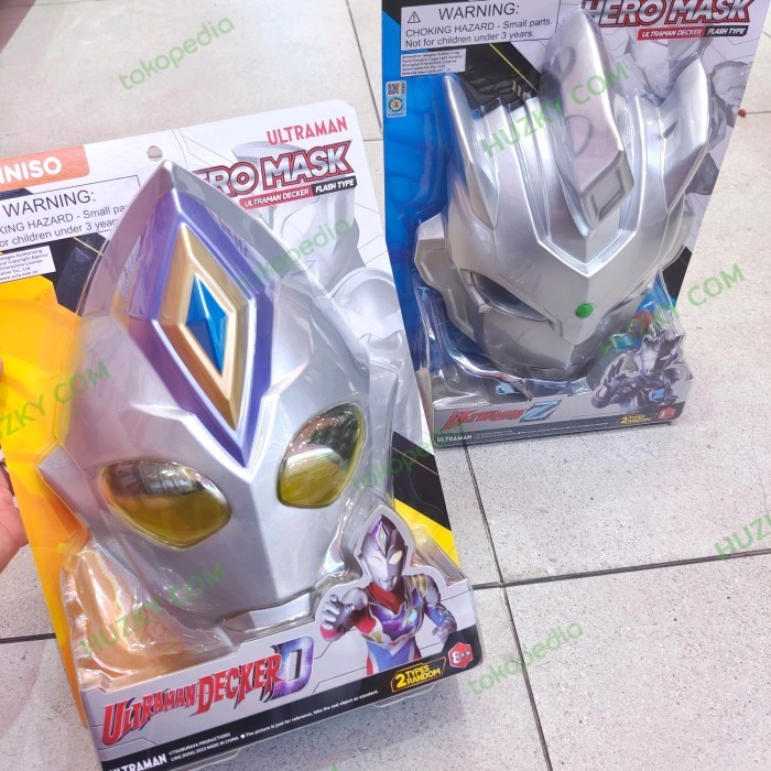 MINISO HERO Mask / Topeng SUPERHERO ULTRAMAN Decker / Z