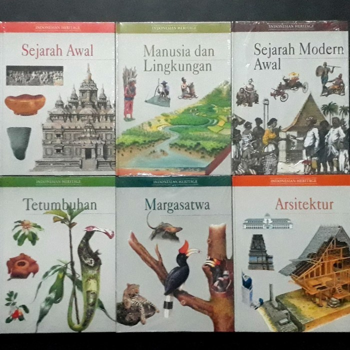 

PAKETKOLEKSI10 ENSIKLOPEDIA INDONESIAN HERITAGE/PT. AKU BISA 2017