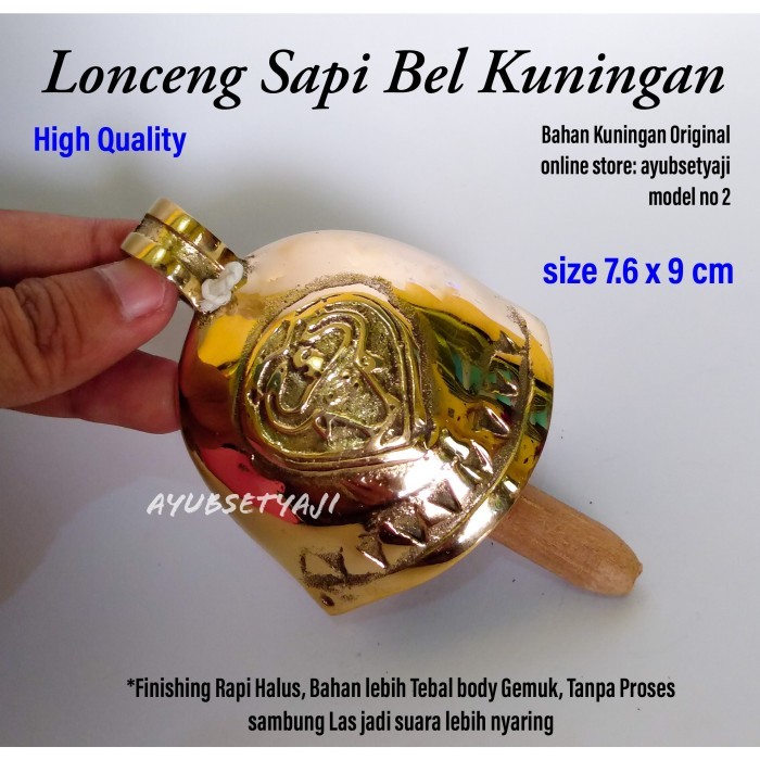 

My Lonceng Kuningan Sapi No2 Kuningan Kluntung Sapi Lonceng Pagar Kambing