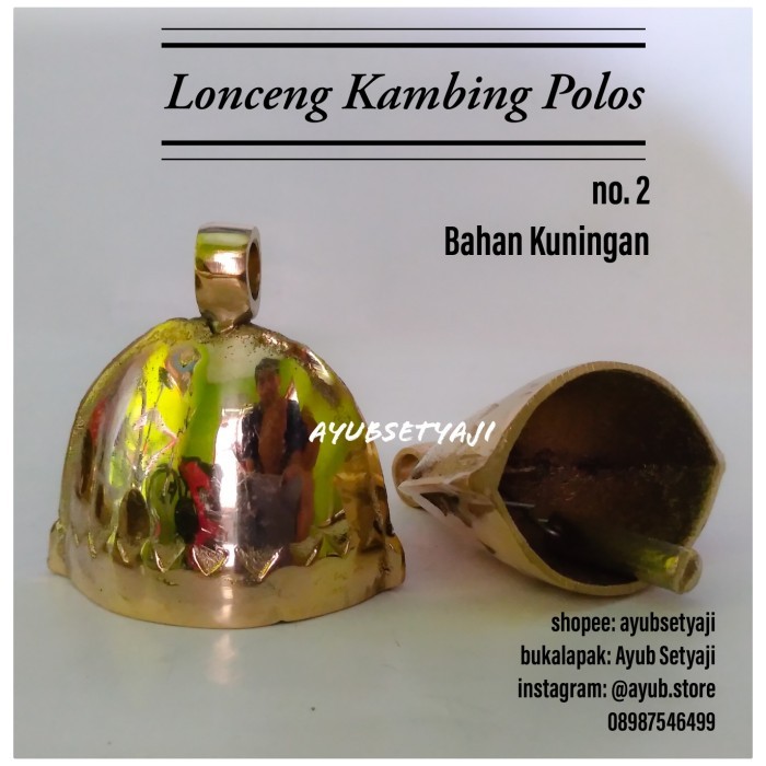 

My Lonceng Kambing Polos No2 Lonceng Kuningan Lonceng Sapi Kambing Kerbau