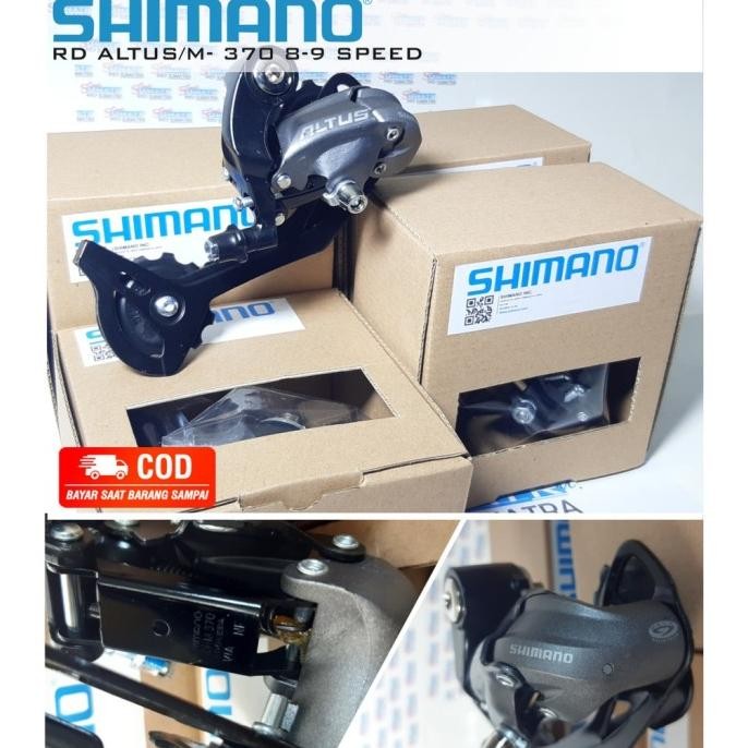 Spesial Shimano Altus M370 Rear Derailleur Rd Operan Gigi Sepeda Gunung Mtb