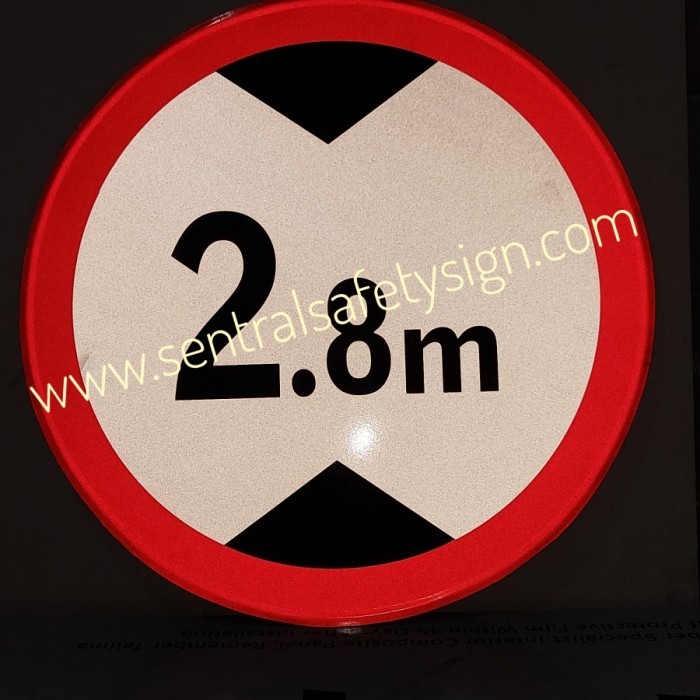 

RAMBU BATAS KETINGGIAN 60CM