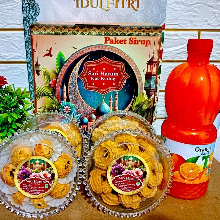 

Produk Terbaru Paket Kue Kering Dan Sirup Orange Isi 5 Pcs Hampers Kue Lebaran Parcel Sirup Dan Kue
