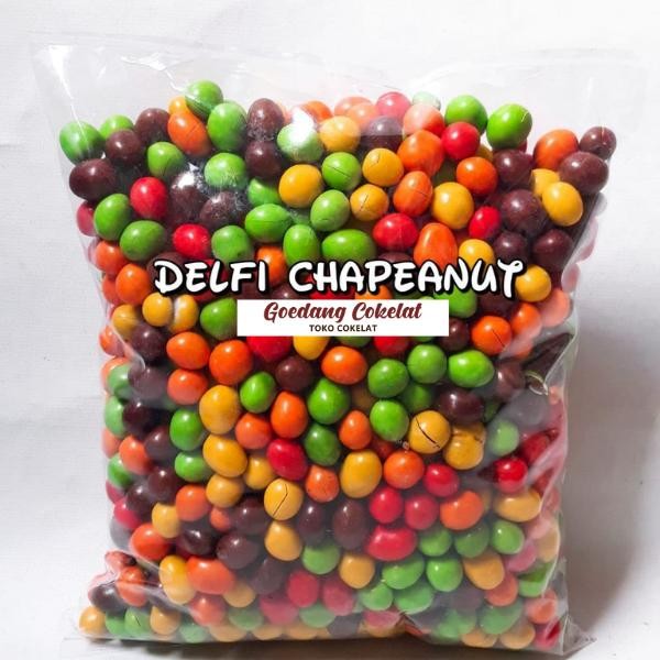 

Viral Delfi Coklat Chacha Peanut Milk Chocolate Kemasan 1 Kg Packing Aman