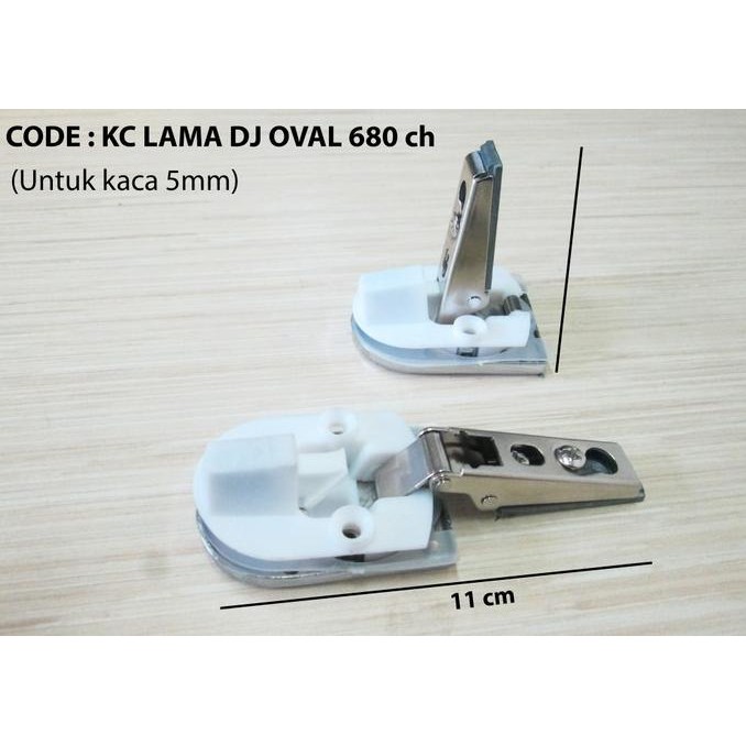 NEW ENGSEL SENDOK KACA OVAL / ENGSEL KACA / GH304 DJ OVAL 680 LAMA CH
