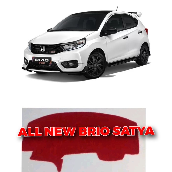 TERLARIS TERLARIS ALAS COVER DASHBOARD INTERIOR MOBIL BAHAN BULU AKSESORIS MOBIL NEW BRIO SATYA