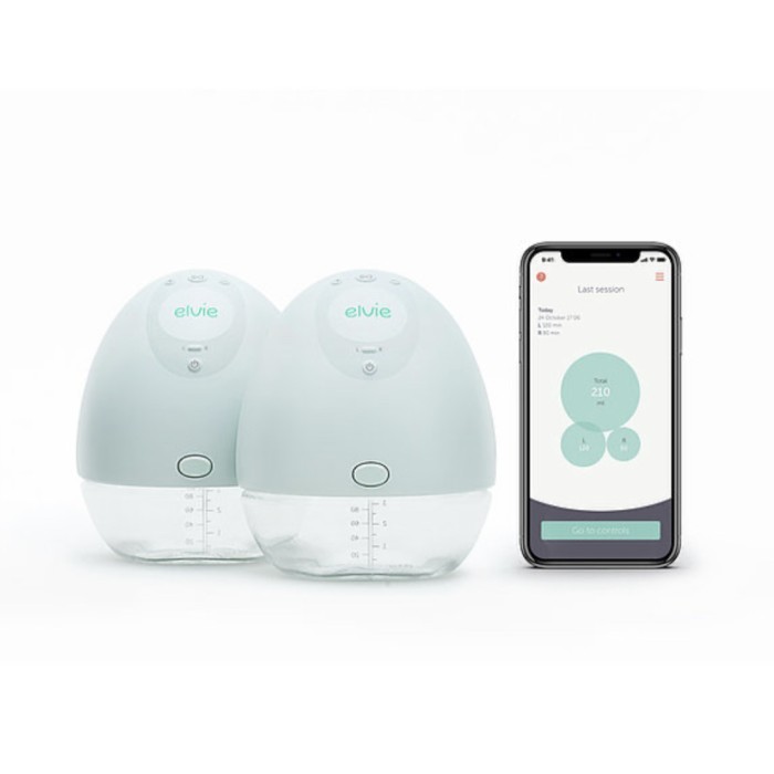 Elvie Pump - Double Electric Breast Pump Pompa ASI Elektrik
