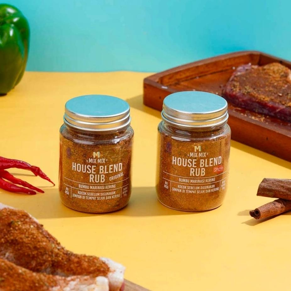 

Paet 2 Botol Dry Rub Bumbu Marinai Erbaguna Rendah Al No Mg 110Gr