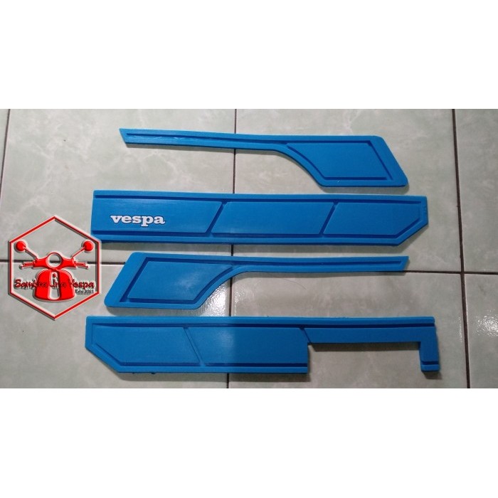 Karet Body Bodi Trim Vespa Px Series Excel PX PS Exlusive warna BIRU