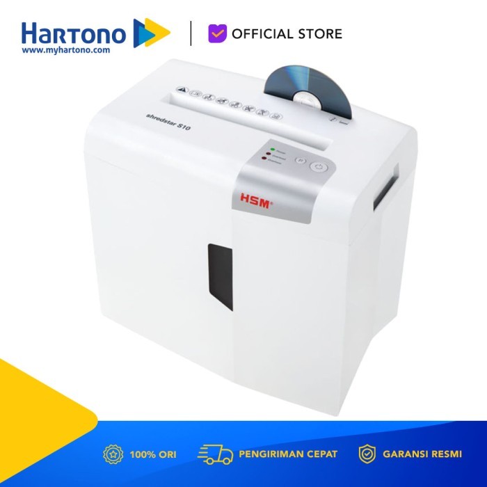 

HOT SALE! HSM - PAPER SHREDDER HSM_S10_S_6_0_WH
