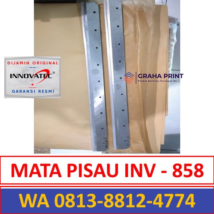 

Pisau Pemotong Kertas 858 INNOVATEC Mata Pisau Alat Potong Kertas 858