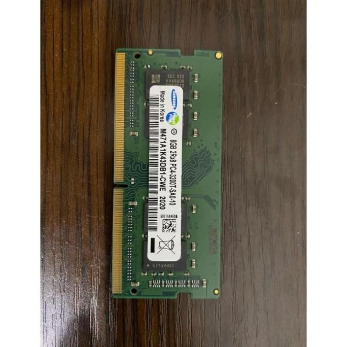 Ram Laptop Samsung Ddr4 8Gb 25600/3200Mhz Ori Ram Nb Ddr4 8Gb 3200Mhz Original