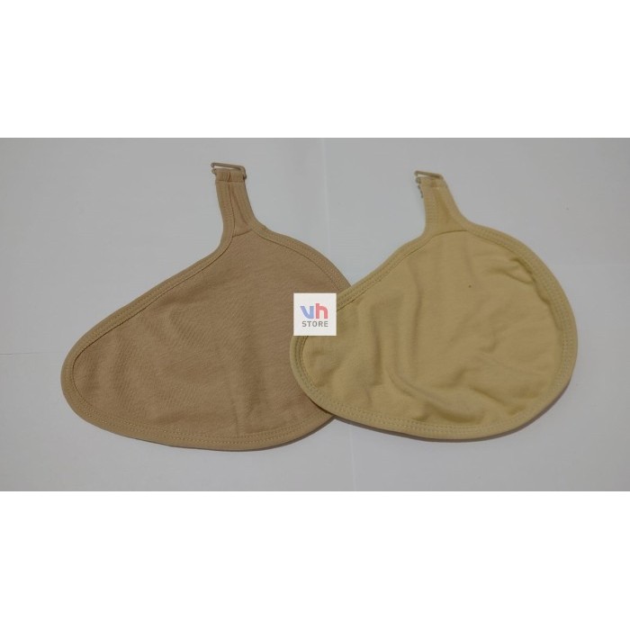 Kantong Pelindung Payudara Prosthesis/Cover Payudara Palsu Silikon