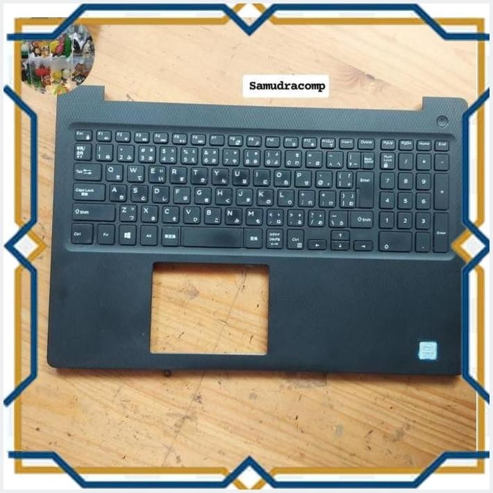 [SAM] PALMREST LAPTOP DELL VOSTRO 15 3581 / 3590 KEYBOARD ERROR 086HKP 0WV574 082KD3 AM2EM000200 KEY