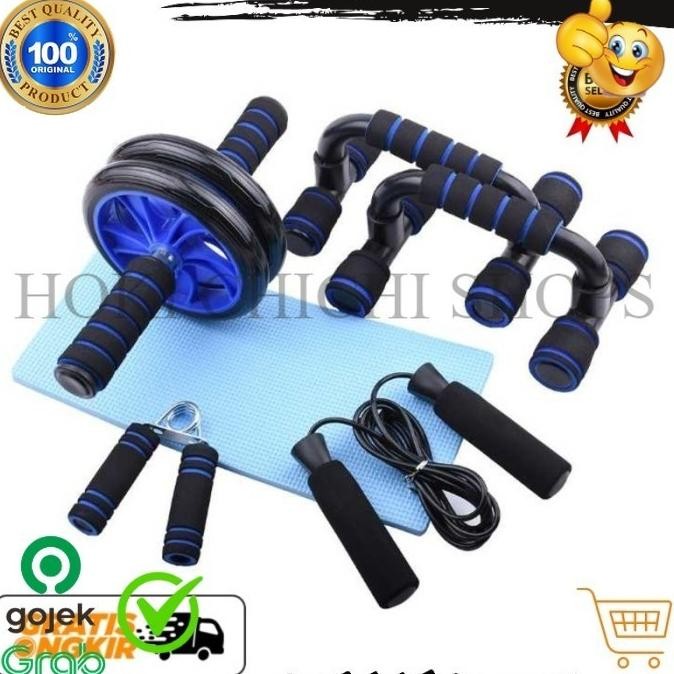 Spesial 1 Set Alat Olahraga 6 In 1 | 1 Set Alat Gym 6 In 1 Original Cc