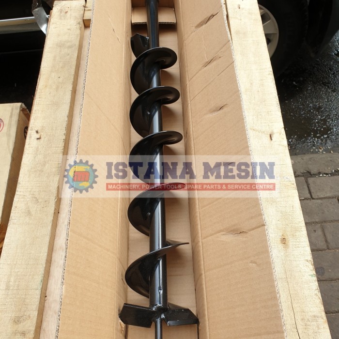 MATA BOR TANAH MESIN 4" EARTH AUGER 100MM MATA BOR TANAH
