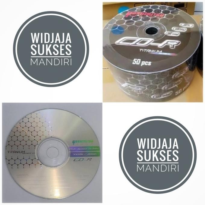 Sale! CD-R CD Yoshimitsu Titanium 700mb 52x bagus berkualitas