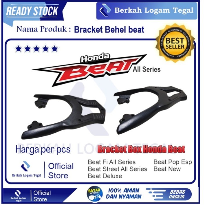 Bracket Beat Behel Box Honda Beat Fi Injeksi Beat Street Begel Topbox