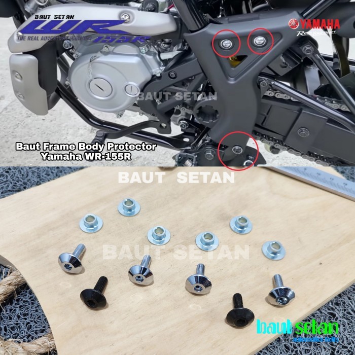 Baut Frame Body Protector Yamaha Wr155