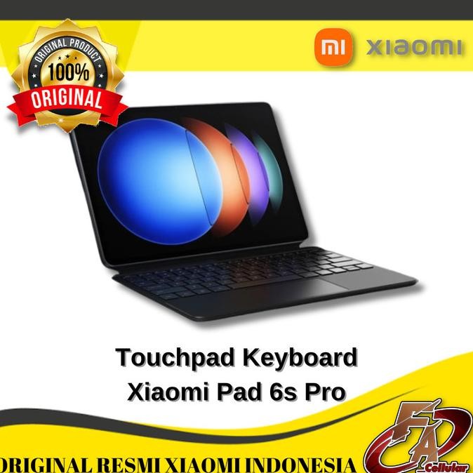 Touchpad Keyboard Cover Xiaomi Pad 6s Pro - Original Resmi Xiaomi